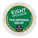 Eight O'Clock 6425 Original Decaf Coffee K-Cups, 24/box 12OCT26