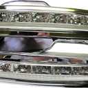 ATEX LED Daytime Running Light Fog Light Crystal Clear Bumper Lamp for Boxster 987 2005~2008
