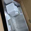 Undermount Kitchen Sink, 24 x 19 x 10 Inch 16 Gauge Single Bowl Kitchen Sink T-304 Stainless Steel Laundry Sinks