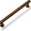 SORWDUREM 10 Pack 6.3 Inch(160mm) Antique Brass Cabinet Pulls Drawer Pulls Kitchen Hardware Cupboard Kitchen Hardware Cabinet Handles