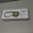 6-Stage Knife Sharpener - Premium Kitchen Knife Sharpeners - Adjustable Handheld Manual Knife Sharpeners for Kitchen Knives, Scissor and Chef Knife.Easy for beginners to use (GREEN)