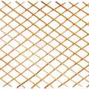 Forever Bamboo Expandable Peeled Carbonized Willow Wood Trellis for Climbing Plants Lattice Panel Fence Support 36 in H x 72 in L