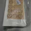 Paper Lunch Bags 100 Count Large White Lunch Bags Sacks Kraft White Paper 8LB Strong for Small Business