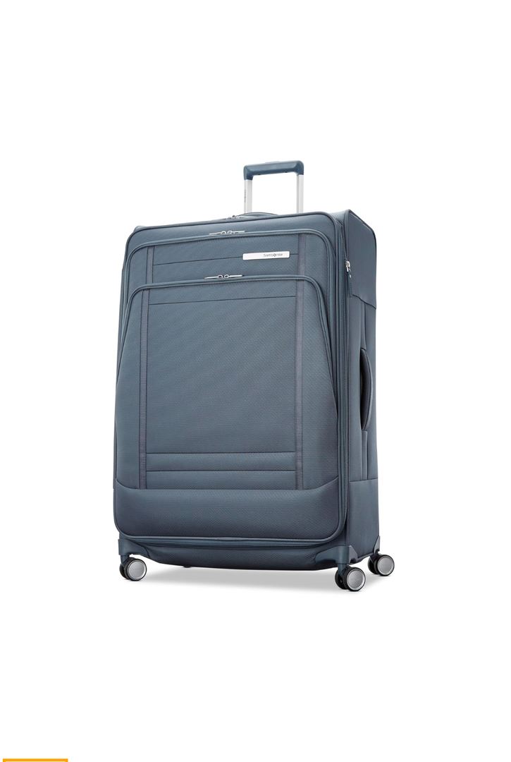 Samsonite UpLIFT 30" Lightweight Softside Luggage with Spinner Wheels - Expandable, Large Checked - Airline-Approved, Polyester Soft Suitcase for Ultra Light Travel - Elemental Blue