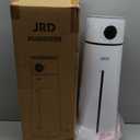 JRD Humidifier Large Room 8L/ 2.1Gal, Ultrasonic Cool Mist for Bedroom, Quiet Humidifier with Remote Control, 10 Mist Modes, 24H Timer, Night Light, AI Mode, 40H Run for Home OfficeGrey