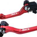 Motorcycle Billet Foldable Brake Clutch Lever Handle CNC Aluminum Pivot for CRF125F CRF125 F CRF 125 F 2014-2022 2014 2015 2016 2017 2019 2019 2020 2021 2022 Dirt Pit Bike Motocross Motorbike