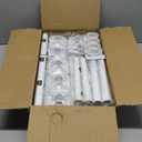 Room Divider No Drilling Curtain Rod Wall Divider for Room Separation, 4-10ft(H) 28-114inch(W) Adjustable, Heavy Duty Partition Space Separator Freestanding Tension Curtain Stand, White