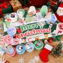 Slime Advent Calendar - 24 Days of Super Soft & Stretchy DIY Slime for Kids, Christmas Countdown Calendar, Party Favors, Stocking Stuffers & Birthday Gifts for Girls and Boys