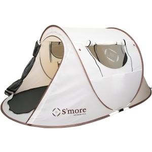 S'more Emergency Tent Shelter, Survival Tent for 2 Person, Lightweight and Portable Sun Shade Shelter, UFP 30+ Waterproof and Windproof Tent for Camping, Hiking, Backpacking and Outdoor Activities