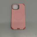 ESR for iPhone 13 and iPhone 14 Case with Stand, 23 ft Military-Grade Drop Protection Heavy Duty Magnetic Phone Case, Compatible with MagSafe Accessories, Cyber Series, Pink