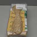 50 Pack Small Charcuterie Boxes with Clear Lids - To Go Paper Mini Charcuterie Box, Disposable Food Containers, 5Inch Dessert Boxes - Sandwich, Cookie, Sushi, Cake Slice, Strawberries (Brown)