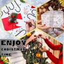 Janlaugh Christmas Candy Cane Scented Pens Bulk with Peppermint Candy Scented Ink Ballpoint Pen for Christmas Stocking Stuffers Gifts Stationery Supply(Black,White,30 Pcs)