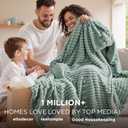 Bedsure GentleSoft King Size Blanket for Bed - Cozy Soft Blankets for Women, Cute Large Fleece Throws for Girls, Sage Green, 108x90 Inches