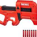 Nerf Fortnite Compact SMG Motorized Blaster, Ultra Red Wrap Design, 8-Dart Internal Clip, 8 Elite Foam Darts, Electric Semi Auto Fortnite Toy Blaster
