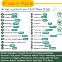 Dog Vitamins and Supplements, Senior & Puppy Multivitamin for Dogs Support with Glucosamine Chondroitin Omega Probiotics - Dog Multivitamins Chewable for Hip & Joint, Skin, Immune - (Chicken 60 Ct) Best Before March 18 2027