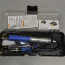 Soldering Iron Kit, 90W 110V LCD digital soldering gun12-in-1 Soldering Iron Kit ToolTemperature adjustable from 180-480C5 soldering tipssoldering wiresoldering pastesoldering pump (Sky Blue)