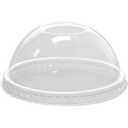 Karat C-KDL78 8oz 10 oz 78mm PET Dome Lids (Case of 1000)