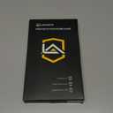 Lanhiem for iPhone 17 Pro Max Metal Case, Built-in Glass Screen Protector, Heavy Duty Shockproof Case [Military-Grade Full Protective] Tough Rugged Phone Cover for 17 Pro Max 6.9", Black