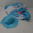 Inflatable Baby Costume for Adults Funny Halloween Blow up Costume for Baby Shower Gender Reveal Party (Blue)