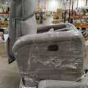 Sitswell Kasen Glider Recliner - Gray Chenille