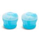 Munchkin Formula Dispenser, BPA Free, 3 9oz Sections, Blue, 2 Pack