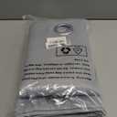 ChrisDowa 100% Blackout Curtains for Bedroom with Black Liner, 2 Thick Layers Total Blackout Thermal Insulated Grommet Window Curtains 63 Inch Length 2 Panels Set (Light Grey, 52 x 63 Inch)