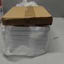 WOPITUES White Floating Shelves Set of 6, Wood for Bedroom, Modern Wall Decor, Bathroom Storage, Book Living Room[Upgraded]-White (HM011A) (16.5 Inch)