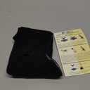 DAJIDALI Dog & Cat Anxiety Vest & Spay Recovery Suit Silent Adjustable Calming Wrap for Surgery & Thunderstorms 2-Piece Cone Alternative, Size: S, Black