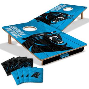 YouTheFan NFL 2 x 3 Wood Cornhole Game with Logo Bags (Team Colors)