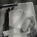 RGB Torchiere Floor Lamp - 30W Dimmable LED Standing Lamp with Remote, Multi Color Changing, 72in Tall Corner Light, Bright Standing Pole Light for Office Living Room Bedroom Basement, Black