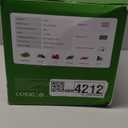 Ahopegarden Indoor Garden Hydroponics Growing System: 10 Pods Plant Germination Kit Herb Vegetable Growth Lamp Countertop with LED Grow Light - Hydrophonic Planter Grower Harvest Lettuce (Black)