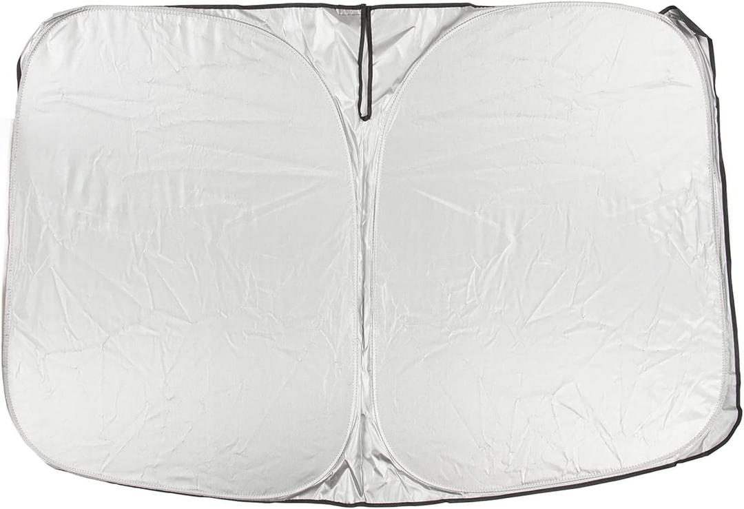 Car Windshield Sunshade, Front Window Sun Shade Cover, Foldable Sun Visor Protector, Car Windshield Sun Visor Heat Insulation for Cars Vehicles (Model Y)