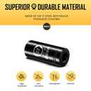 2 x BOEN 3/8" Drive Deep Impact Sockets, Premium Impact Socket, 23mm Socket, Metric, 6 Point,Cr-V Steel with Laser Marking - Strong and Durable