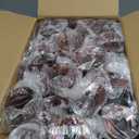 Ciaell 24PCS Burgundy Plastic Wine Glasses - 7 Oz Plastic Goblets for Party - Burgundy Vintage Drinking Glasses - Disposable Water Goblets Set for Wedding, Bar, Wine, Beer, Juice