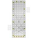 Sewing Ruler,Curved Corner Cutter Quilting Ruler Acrylic Quilting Template Yellow 6"x17"