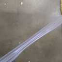 78" Sliding Shower Door Side Seal Strip Frameless Shower Door Side Sweep for 3/8" Framelss for Sliding Glass Door or Swing Door (Transparent)