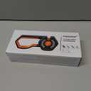 6-Stage Knife Sharpener - Premium Kitchen Knife Sharpeners - Adjustable Handheld Manual Knife Sharpeners for Kitchen Knives, Scissor and Chef Knife.Easy for beginners to use (ORANGE)