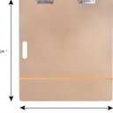 Vencer 18" x 24" Artist Sketch Tote Board,Drawing Board with Clips and Handle for Classroom,Studio or Field Use,VAB-002