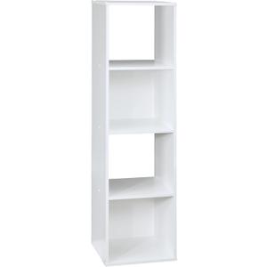 Closetmaid 4 Cube Stackable Storage, White