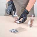 Restaurantware Bag Tek 2 x 1.5 x 5 Inch Retail Bags 100 Durable Candy Bags - Gusset Sleeved Disposable Clear BOPP Gusset Bags Flat-Bottomed For Restaurants Cafes And Delis