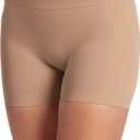 Jockey Women's Shapewear Skimmies Seamfree Ultralight Smoothing Shortie Slipshort (Large)