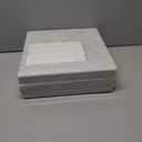 Felt Bulletin Board 48" x 36" Large Cork Board for Wall Push Pin Board for Office 12 Pack DIY Photo Picture Decorative Panels Squares Wall Tiles for Home, Light Grey