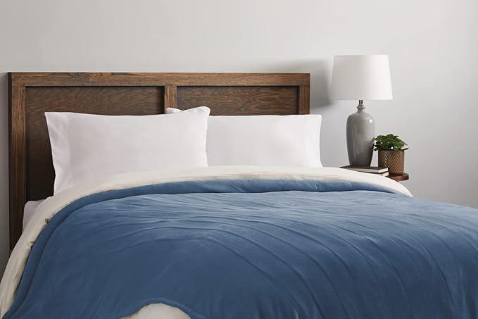 Sunbeam Microplush Heated Blanket Full 72 in× 84 In