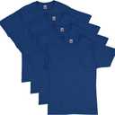 Hanes Men's ComfortSoft T-Shirt (Pack of 5) Dark Blue XL