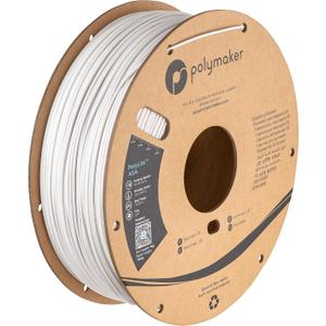 Polymaker ASA Filament 1.75mm White, 1kg ASA 3D Printing Filament, Heat & Weather Resistant - ASA 3D Printer Filament Perfect for Printing Outdoor Functional Parts