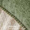 MIULEE Pack of 2 Couch Throw Pillow Covers 18x18 Inch Sage Green Farmhouse Decorative Pillow Covers with Stitched Edge Soft Chenille Solid Dyed Spring Pillow Covers for Sofa Bed Living Room