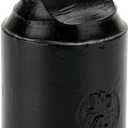 CRAFTSMAN ROAD Cast Iron Door Stop Decorative, Weighted Heavy Door Weight 4lb Antique Free Standing 6 x 3 Non Slip Cast Iron Door Stopper with Handle (Black)