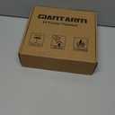 GIANTARM Silk Metallic Silver PLA 3D Printer Filament 1kg Spool, 1.75mm Dimensional Accuracy +/-0.03mm, 1080 Feet per Roll, Vacuum Packaging