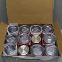 Eyasure 20 oz Tumbler with lid Double Wall Vacuum Insulated Tumblers Stainless Steel Coffee Mug Travel Coffee Tumbler Powder Coated Tumbler Cup Keep Hot&Cold - (Hot Pink 12 Pack)