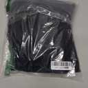 LILLUSORY Blazers for Women Business Casual Long Sleeve Suits Faux Suede Jackets Coats Work Blazer with Pockets Fall Clothes (Black)